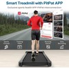 Deerrun 15.35*31.5 Inch Run Belt 1.2HP Portable Treadmills with Remote Control & LED Display(Black) - 2 of 4