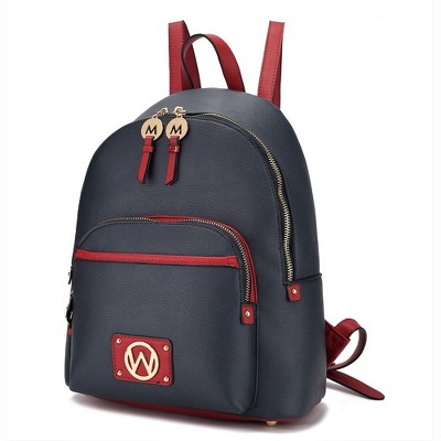 MKF Collection Alice Women's Vegan Lather Backpack by Mia K