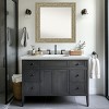 Amanti Art Luxe Non-Beveled Framed Bathroom Vanity Wall Mirror - 4 of 4