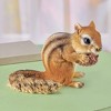 Collections Etc Hand-Painted Hungry Chipmunk Yard Figurine 5.5 X 4 X 3.75 Brown - 3 of 3