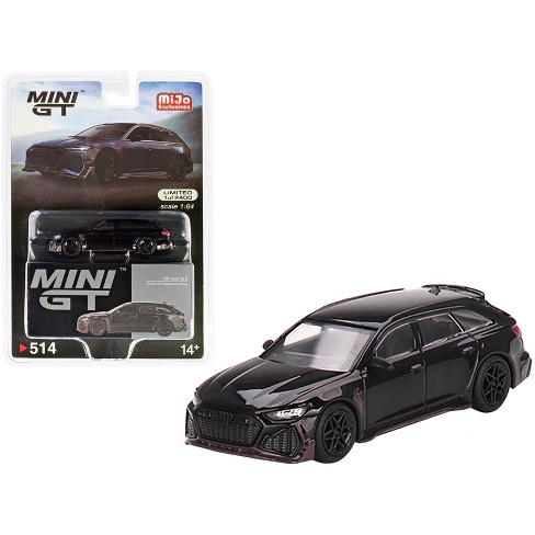 Audi RS6 ABT Black Johann Abt Signature Edition Limited Edition to 2400  pieces 1/64 Diecast Model Car by True Scale Miniatures
