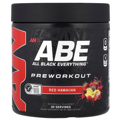 ABE Preworkout, Red Hawaiian, 13.75 oz (390 g)