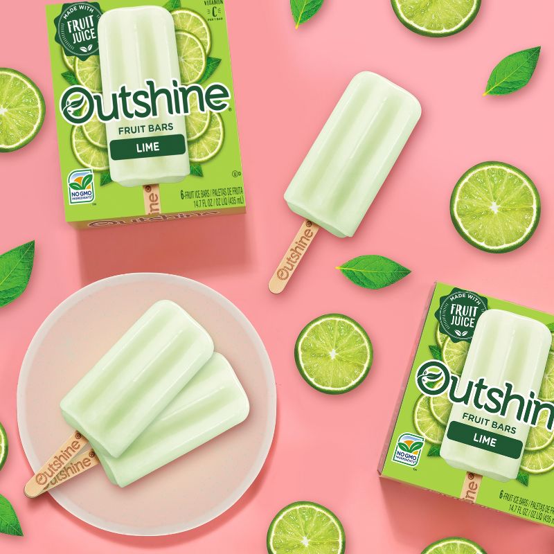 Outshine Lime Frozen Fruit Bar - 6ct, 3 of 14