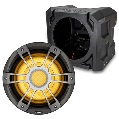 Garmin Fusion SG-SL103SPG Marine Subwoofer + Box - 10" 600W CRGBW - Gray
