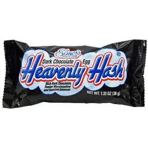 Elmer's Dark Chocolate Heavenly Hash Eggs -24 Individual Eggs- Dark Chocolate, Marshmallow and Almond Easter Candy - 1 of 2