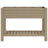 vidaXL White Iron 4-Floor Flower Stand with Wheels, Durable Plant Rack with Strong Frame and Versatile Storage Shelf, 17.3"x9.1"x31.5" - 3 of 4