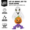 SYNCFUN 4.5/6 FT Halloween Inflatable Flying Ghost Broke Out from Window Inflatable Cute Ghost for Halloween Outdoor, Yard, Garden, Lawn Decoration - image 2 of 4