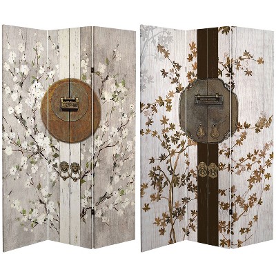 6 Cardboard Room Divider 6 Panel - Oriental Furniture : Target