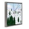 Stupell Industries Ski Lift Mountain Landscape, 25" x 25" - 3 of 4