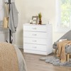 KTMBDW 4 Drawer Dresser for Bedroom, Small Chests of Drawers Modern Nightstand with 4 Storage Drawers, Dressers for Nursery, Hallway, Living Room - 2 of 4