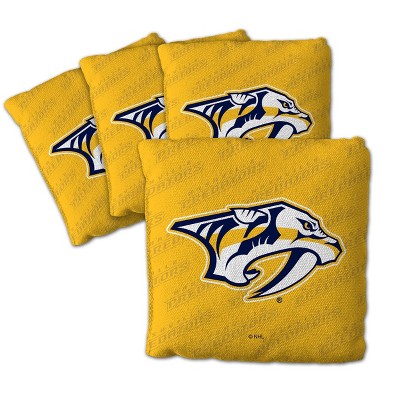 NHL Nashville Predators 4pk Yellow Toss Game Set
