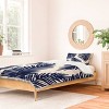 Deny Designs Cocoon Tropical Palms Duvet Cover Bedding Set Blue - 2 of 4