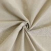 Habitat 100% Polyester Phoebe Light Embroidered Stripe Filtering Grommet Curtain Panel Taupe - 3 of 4