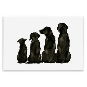 Stupell Industries Family Pet Silhouette Design, 15" x 10" - 1 of 4