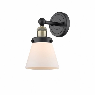 Cone - 1 Light Wall Sconce In Industrial Style-10 Inches Tall and 6.5 Inches Wide