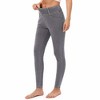 Women's Jeans High Waist Faux Denim Leggings with Pockets - 3 of 4