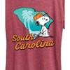 Women's - Peanuts - South Carolina Snoopy Short Sleeve Graphic T-Shirt - 2 of 4