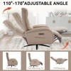 Modern Dual Motor 270° Swivel Power Recliner Chair With Heavy Duty Motion Mechanism, USB and Type-C Charging Ports - ModernLuxe - 4 of 4
