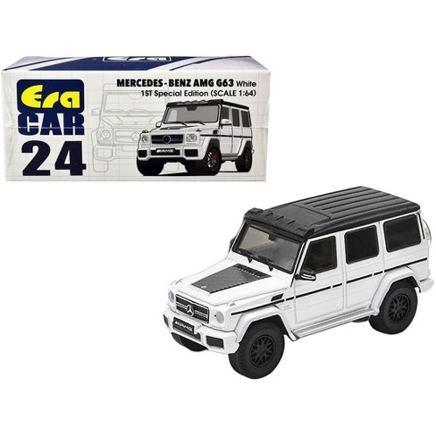 Mercedes Benz Amg G63 White With Black Top 1st Special Edition 1 64 Diecast Model Car By Era Car Target