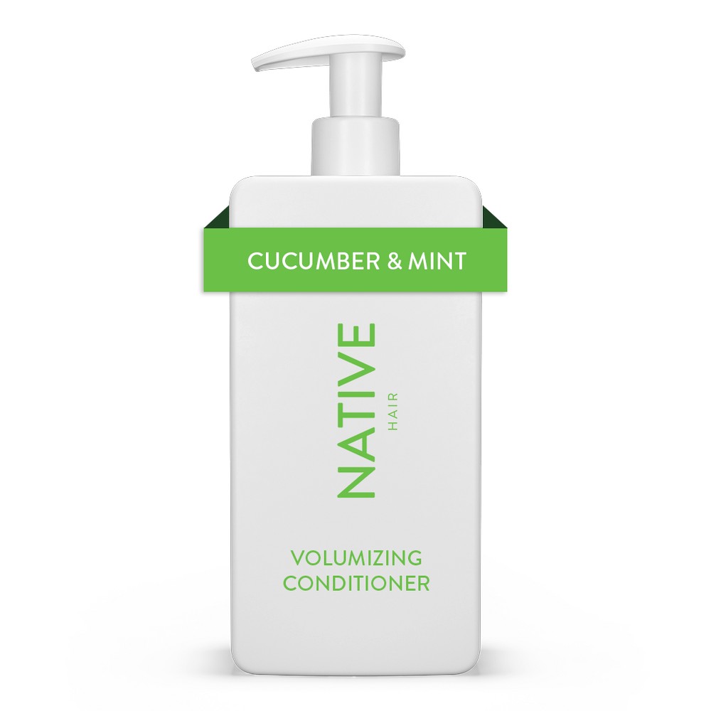 Photos - Hair Product Native Vegan Cucumber & Mint Natural Volume Conditioner, Clean, Sulfate, P 