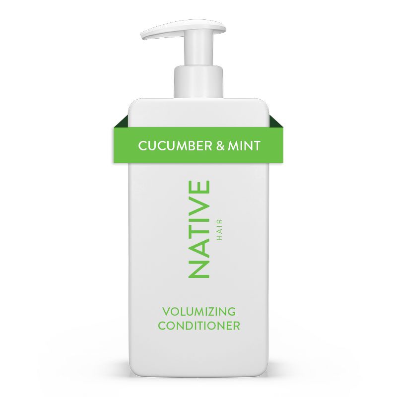 Native Vegan Cucumber &#38; Mint Natural Volume Conditioner, Clean, Sulfate, Paraben and Silicone Free - 16.5 fl oz, 1 of 11