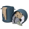 Colonial Mills Clean & Dirty Woven Hamper Set-2 - Blue 17"x17"x22" 19"x19"x15" - 3 of 3