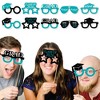 Big Dot of Happiness 2026 Teal Graduation Glasses - Paper Card Stock Party Photo Booth Props Kit - 10 Count - 2 of 4