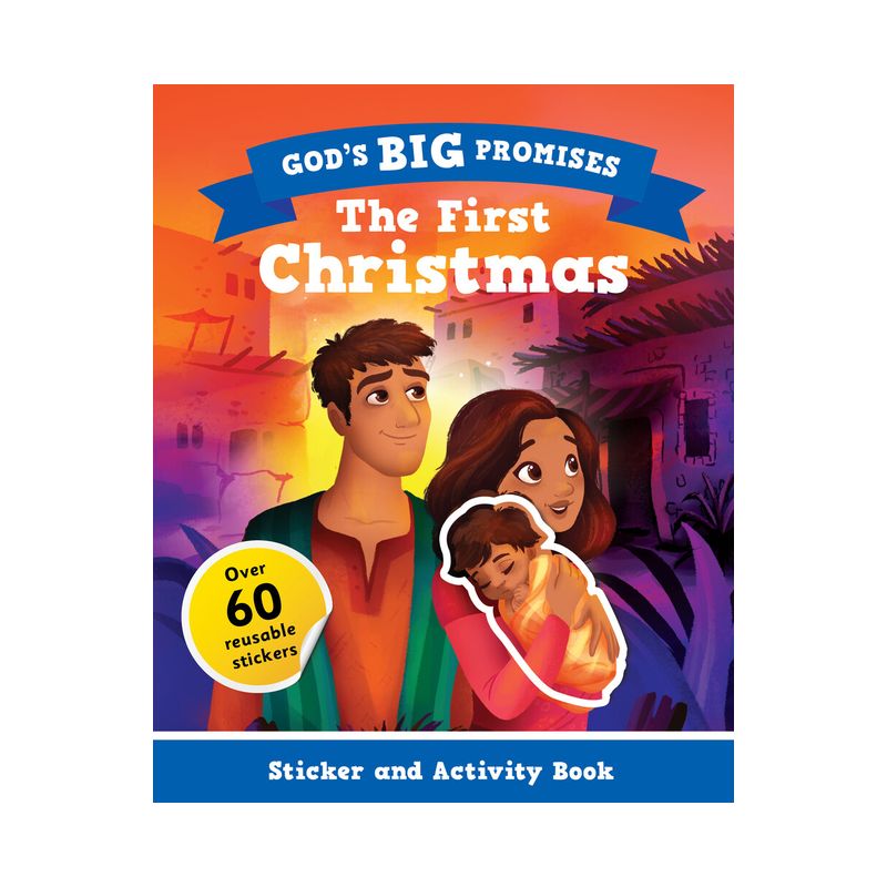 God's Big Promises Christmas Sticker and Activity Book - by  Carl Laferton (Paperback), 1 of 2