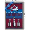 Trends International NHL Colorado Avalanche - Champions 23 Framed Wall Poster Prints - 3 of 4