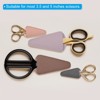 Unique Bargains Eyebrow Trimming Beauty Tool Protection PU Leather Scissor Sheaths 4"x2.2" - 4 of 4