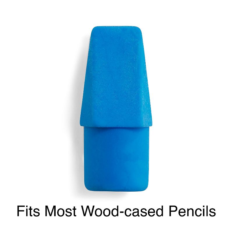 Staples Erasers Assorted Colors Dozen (771352) , 4 of 5