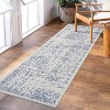 Regional carpet,vintage worn-out floral carpet,used for entrance,kitchen,living room,office,bedroom - 2 of 4