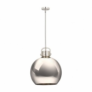 Newton Sphere - 1 Light Pendant In Industrial Style-21.38 Inches Tall and 16 Inches Wide - 1 of 1