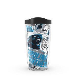 NFL Carolina Panthers 16oz All Over Classic Tumbler - 1 of 4