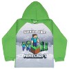 Minecraft Boys Fleece Hoodie and Jogger Pants 2-Piece Set - Green, 5-6 - 2 of 4