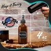 Nevlers 4 oz. Leakproof Amber Glass Spray Bottles (Pack of 24) - 3 of 4