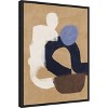 Amanti Art At Ease Blue by Urban Road Canvas Wall Art Print Framed 18 x 24-in. - 2 of 4