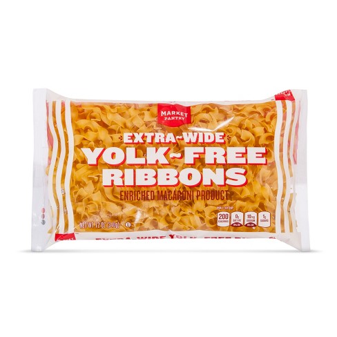 Extra Wide Yolk Free Ribbons Enriched Noodles 12oz Market