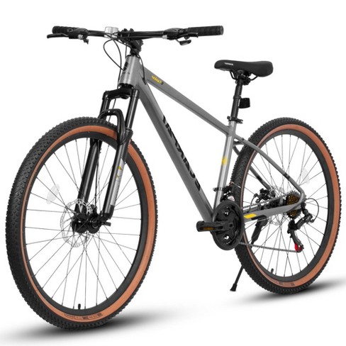 Mountain Bike 27.5 Inch Wheels 21 speed Mens Womens Trail Commuter City Mountain Bike Aluminium Frame Disc Brakes Thumb Shifter Front Fork Bicycles Target