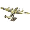 Model kit Consolidated B-24 Liberator Bomber Aircraft "Diamond Lil" United States Army Air Forces  Steel Model by Metal Earth - 3 of 4