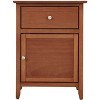 NicBex Transitional Nightstand with 1 Drawer Modern Bedside Table with Storage Space End Table for Living Room, Bedroom, Study - 2 of 4