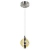 CWI Lighting Salvador 4 in LED Integrated Polished Nickel Pendant - 3 of 4