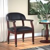Captain's Chair with Casters - Boss Office Products - 3 of 3