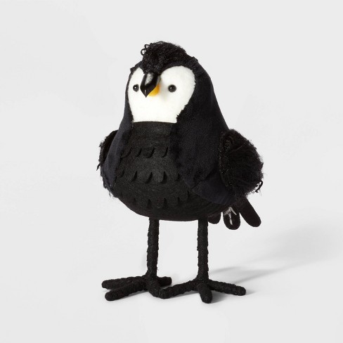 Midnight Raven Featherly Friends Bird Halloween Decorative ...