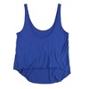 Hurley Womens Solid High-Low Hem Tank Top - 2 of 2