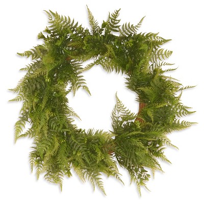 Boston Fern Wreath - (22")