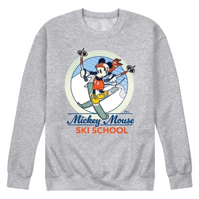 Vintage 90s Mickey Mouse Skiing deals Navy Blue Graphic Crewneck Sweater