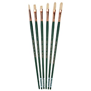Silver Brush Grand Prix Size 4 Variety Set, 6 Brushes - 1 of 4