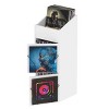 Glorious Record Box Display Door White - 3 of 4