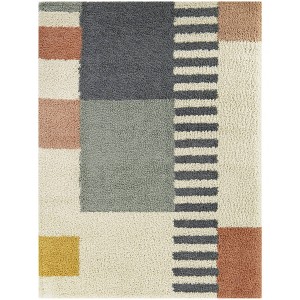 Balta Rugs Morant Geometric Plush Teen Rug Cream - 1 of 4
